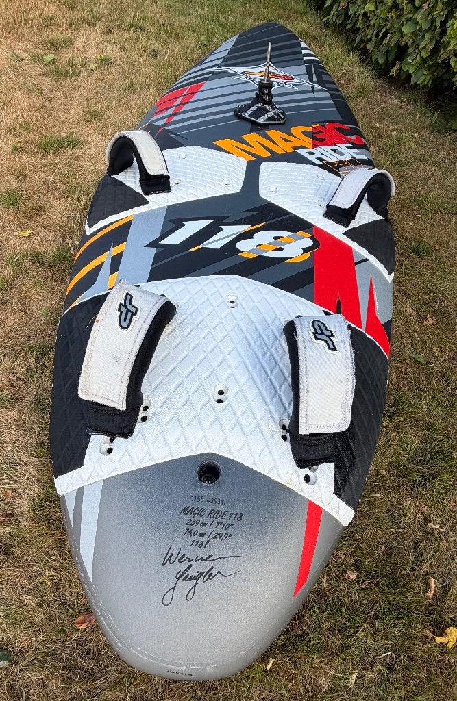 JP Magic Ride 118 PRO Edition –  Topstaat, Watersport en Boten, Ophalen, Minder dan 250 cm, Zo goed als nieuw, Met vin(nen)