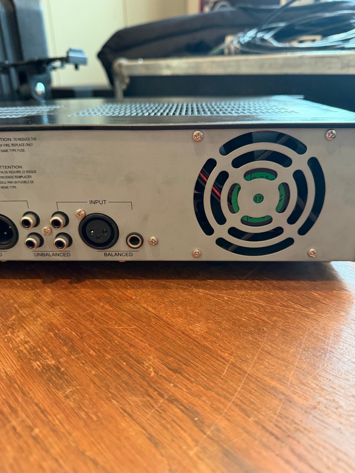 IC Audio AMP 120 Power Amplifier, Overige merken, Ophalen of Verzenden, 120 watt of meer, Gebruikt