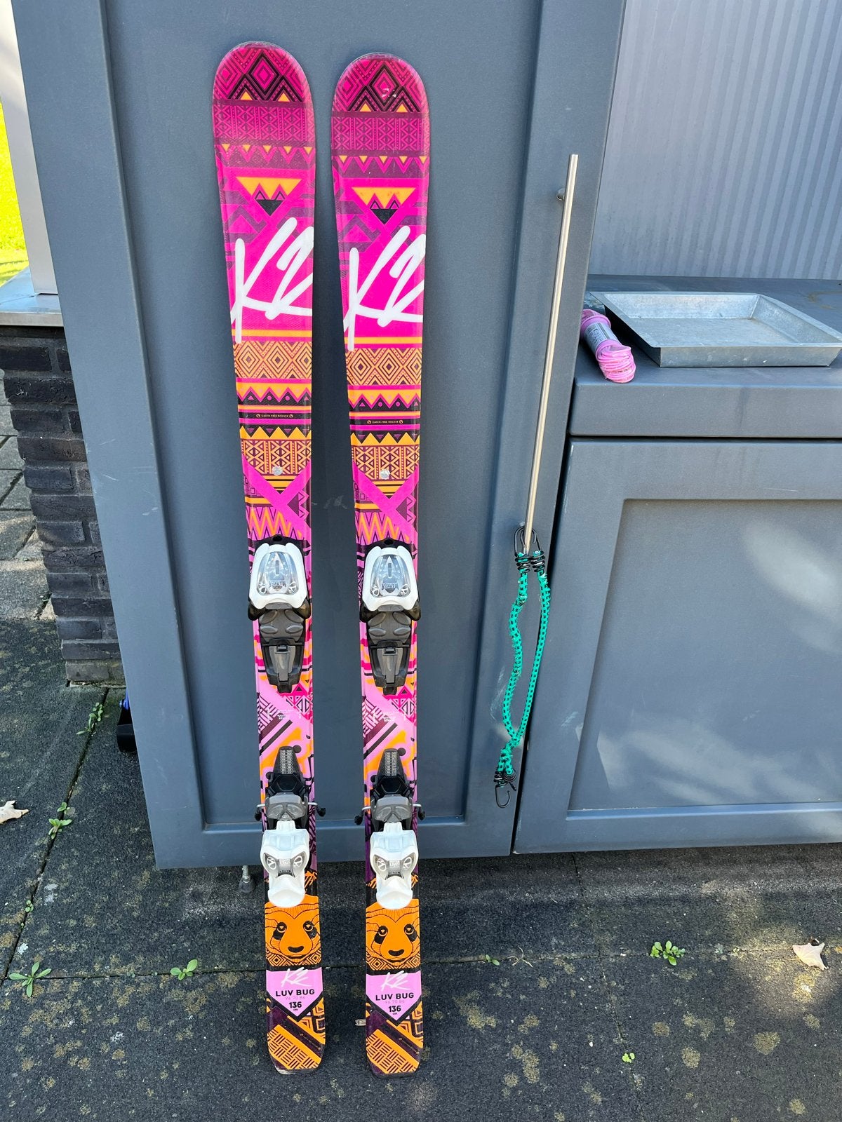 K2 Luv Bug ski's 136 cm, Ophalen, Gebruikt, 100 tot 140 cm, Skiën