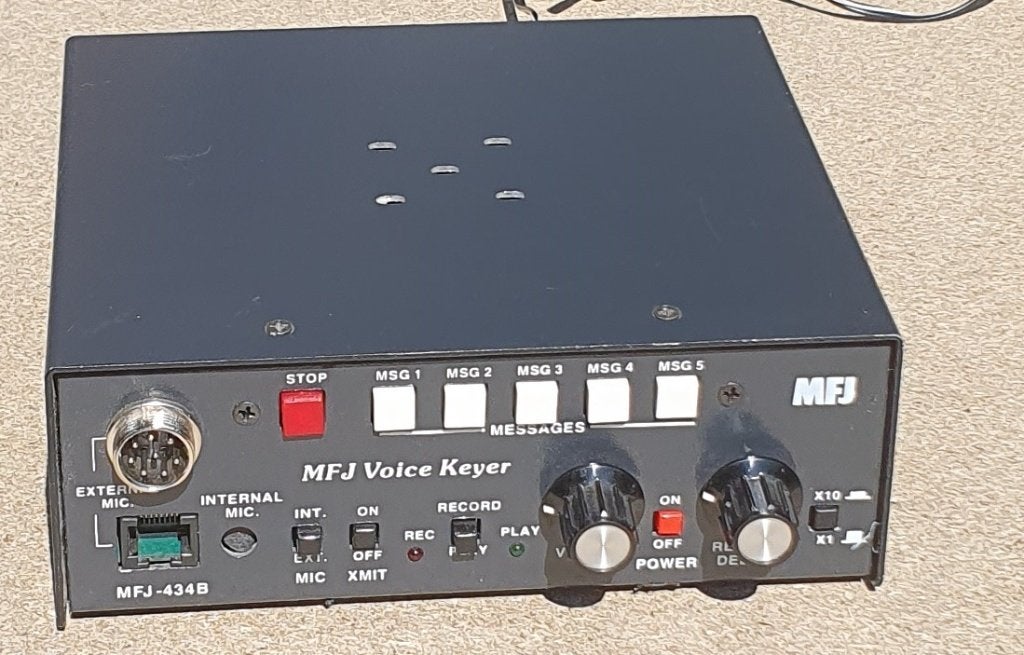 MFJ-434B Deluxe Voice Keyer, Telecommunicatie, Ophalen of Verzenden, Gebruikt, Zender en Ontvanger