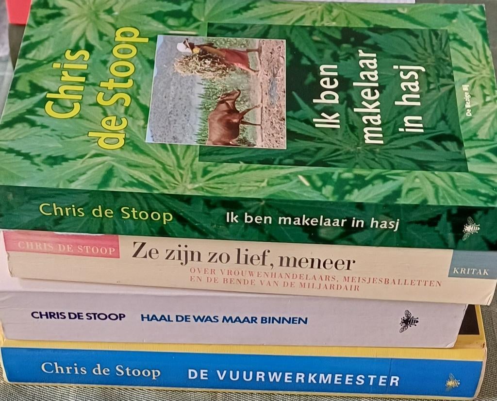 Diverse titels Chris de Stoop, Boeken, Literatuur, Gelezen, Ophalen of Verzenden