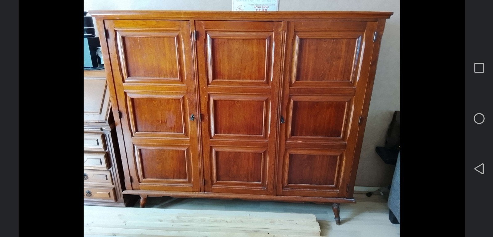 Gratis kast + bank ophalen Warffum, Ophalen, 150 tot 200 cm, 25 tot 50 cm, Overige houtsoorten