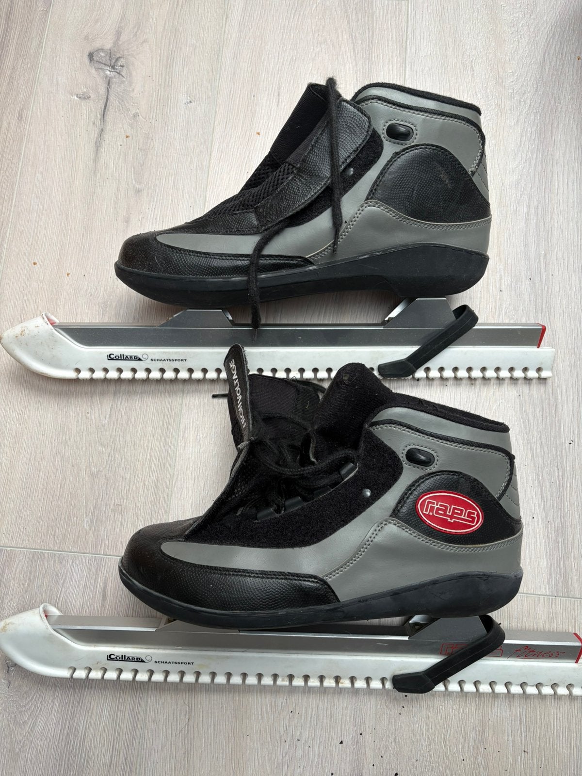 Schaatsen (schoen van stof), Ophalen, Gebruikt, Raps, Noren