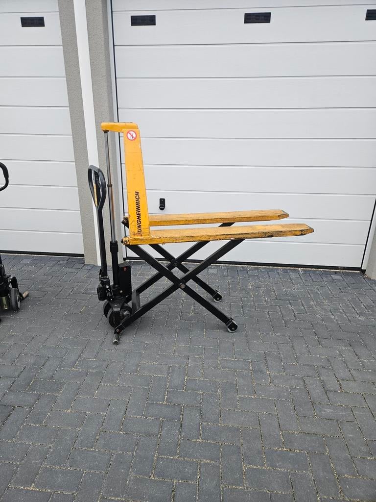 Jungheinrich schaarhoogheffer, hoogheffer, palletwagen,, Doe-het-zelf en Verbouw, Ophalen