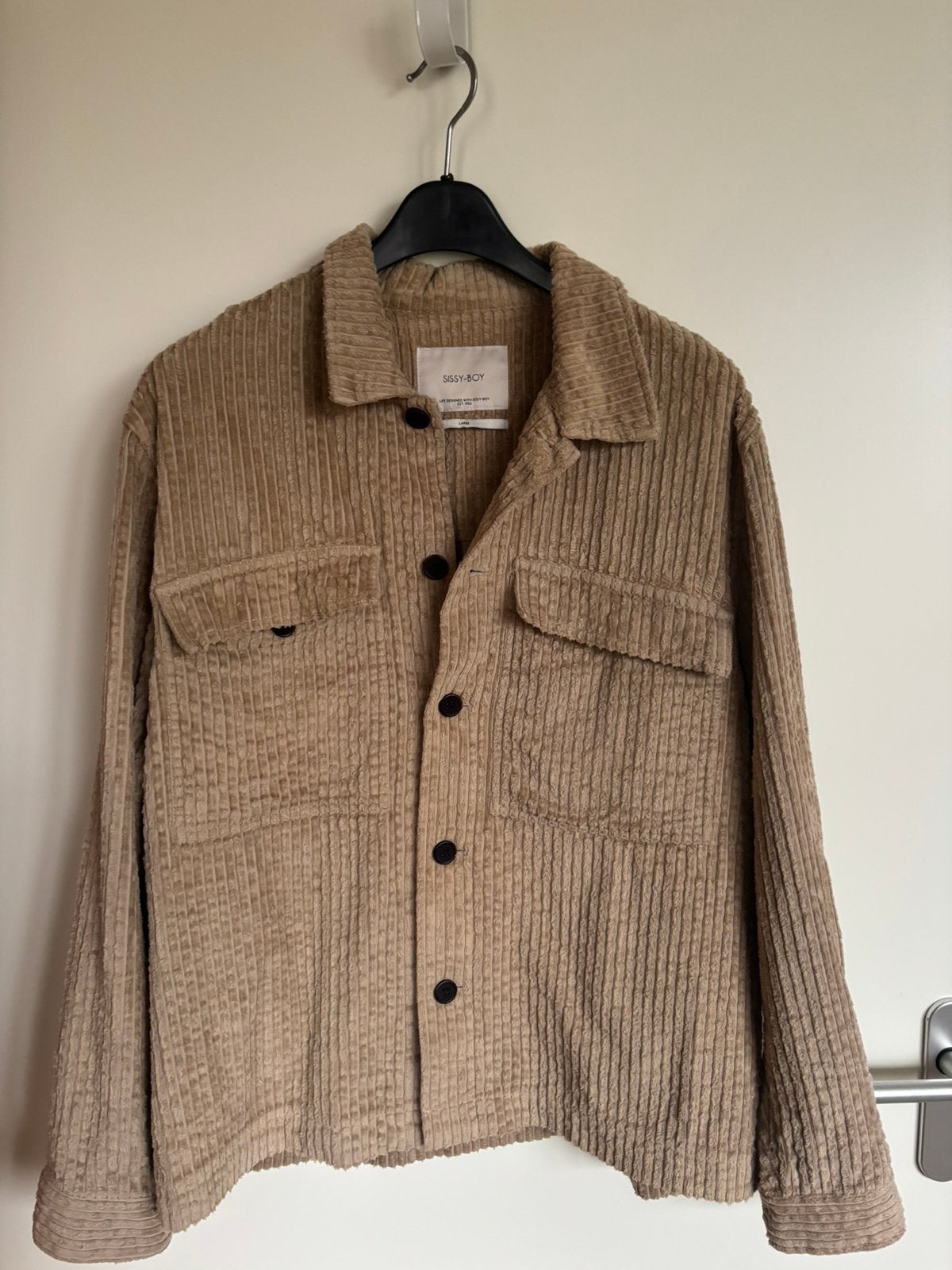 Corduroy jasje Sissy-boy, Ophalen of Verzenden, Zo goed als nieuw, Beige
