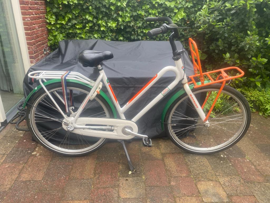 Postcodeloterij Damesfiets 28 inch, Fietsen en Brommers, Fietsen | Dames | Damesfietsen, Gebruikt, Batavus, Versnellingen, 53 tot 56 cm