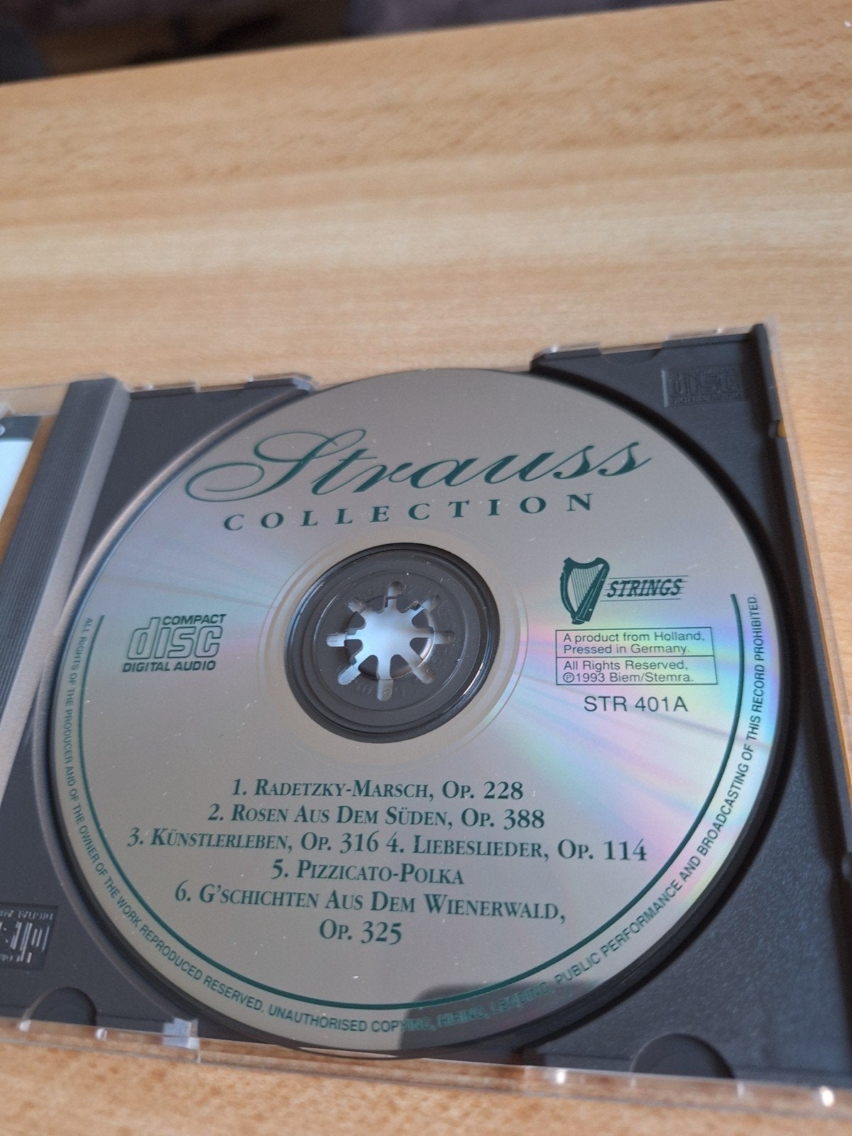 Cd Strauss collection deel 1, Ophalen of Verzenden, Classicisme, Zo goed als nieuw, Overige typen