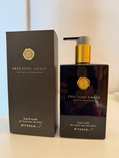 Nieuw Rituals Precious Amber hand wash handzeep zeep glas, Sieraden, Tassen en Uiterlijk, Uiterlijk | Lichaamsverzorging, Verzenden