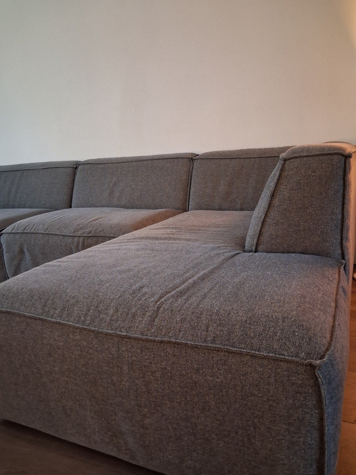 Bank van Wehkamp, Ophalen, Modern, Comfortabel, Gebruikt, 100 tot 125 cm