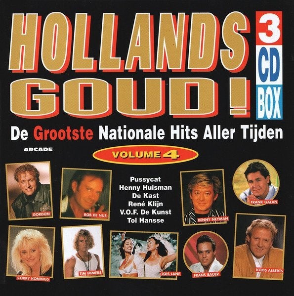 Hollands Goud Deel 4 Originele 3 CD Box., Cd's en Dvd's, Ophalen of Verzenden, Nieuw in verpakking, Pop, Boxset