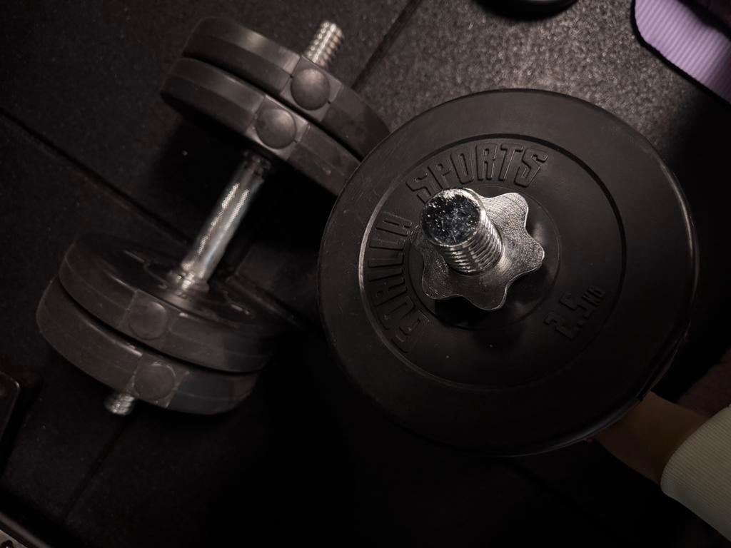 Gorilla sports dumbellset, Ophalen, Zo goed als nieuw, Dumbbell
