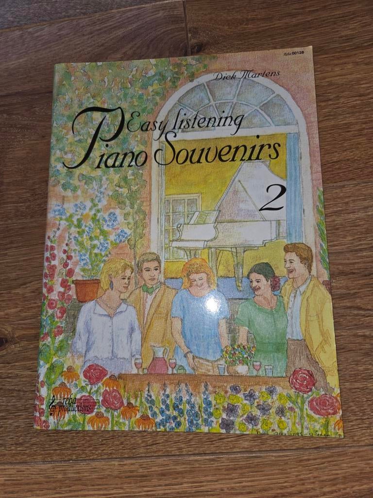 Easy Listening Piano Souvenirs 2 zgan - Dick Martens, Klassiek, Les of Cursus, Ophalen of Verzenden, Zo goed als nieuw