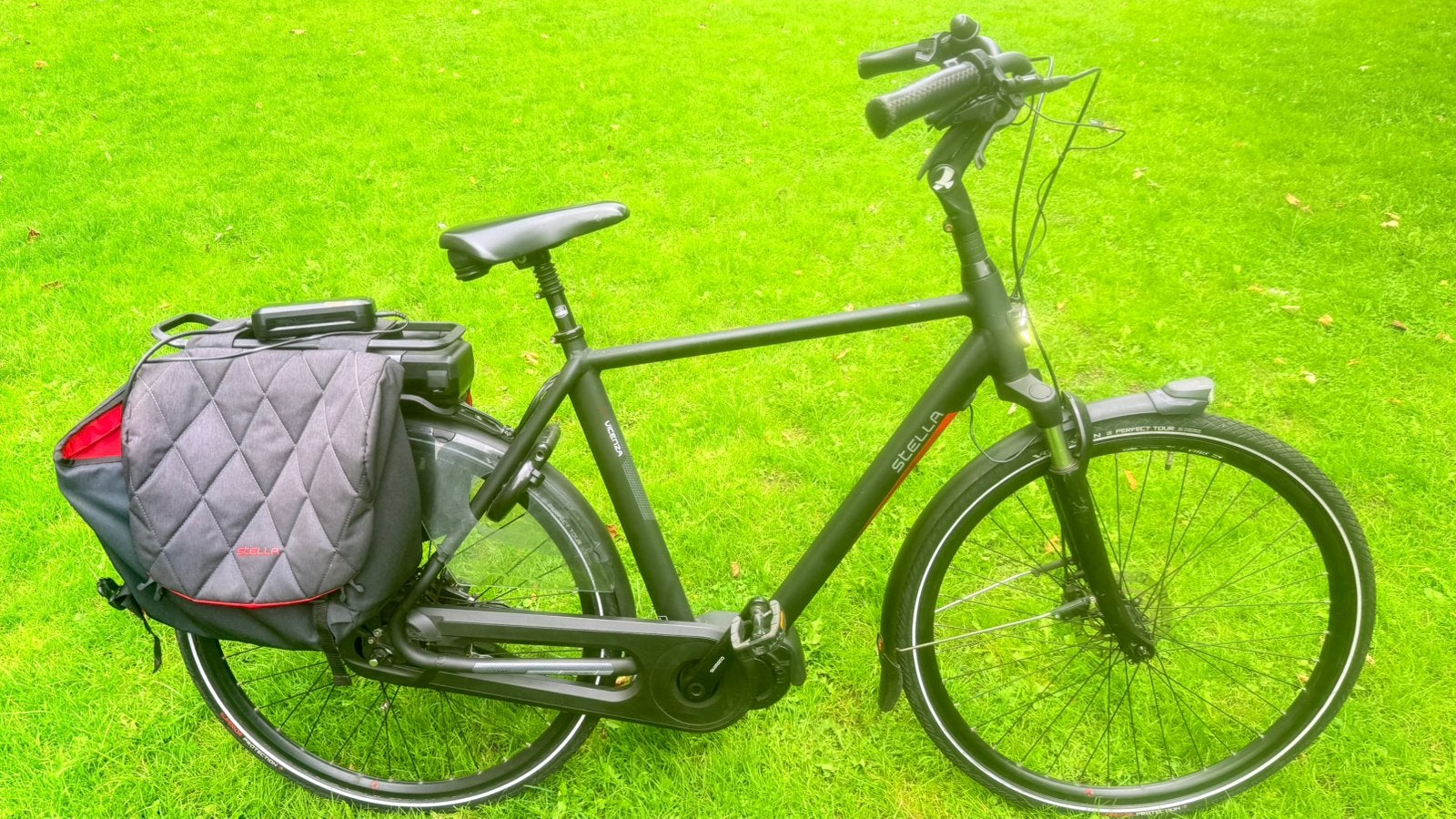 Nette goede herenfiets E-bike Stella Vicenza 58cm 8 speed, Gebruikt, Versnellingen, 57 tot 61 cm, Schijfrem