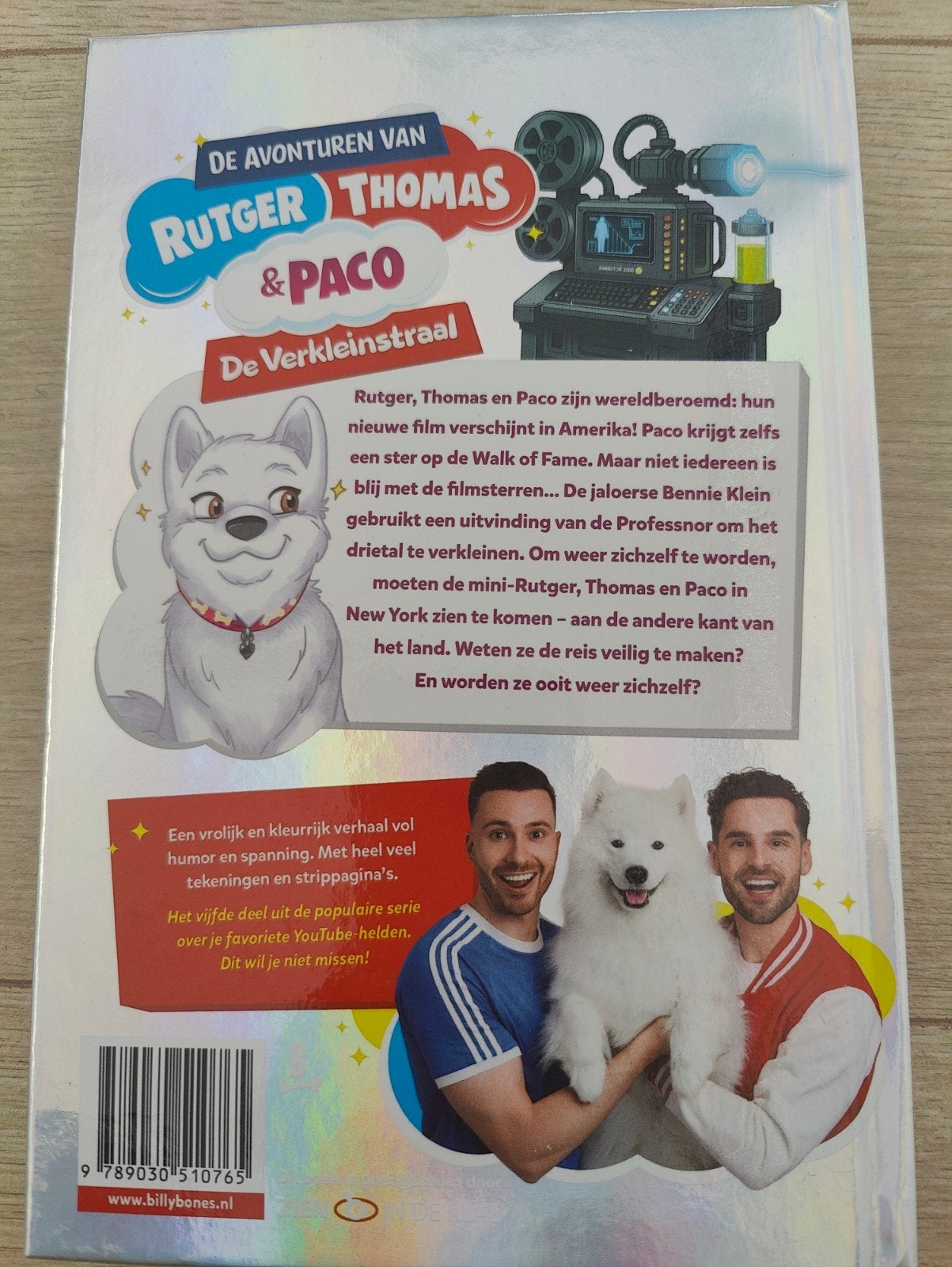 De Verkleinstraal - Rutger, Thomas & Paco, Ophalen, Zo goed als nieuw, Rutger, Thomas & Paco, Fictie