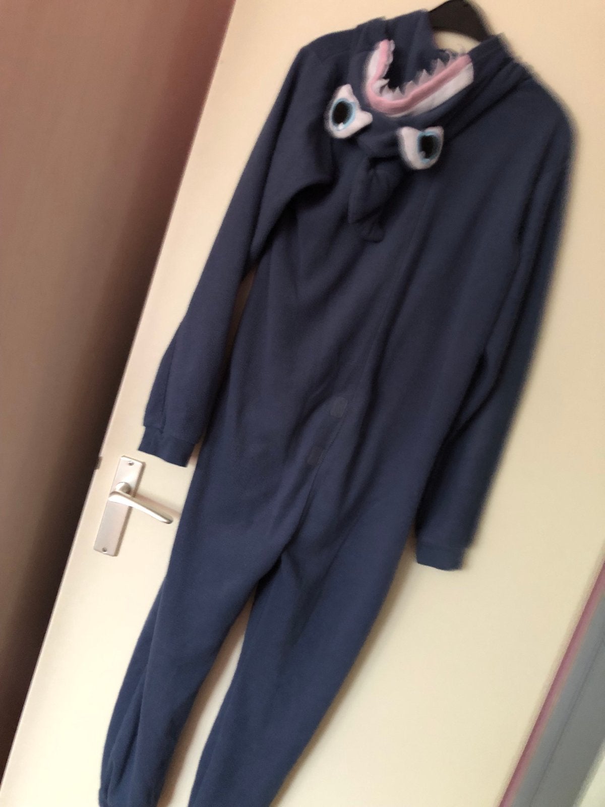 Onesie in jeansblauw S, Ophalen of Verzenden, Zo goed als nieuw, Maat 46 (S) of kleiner