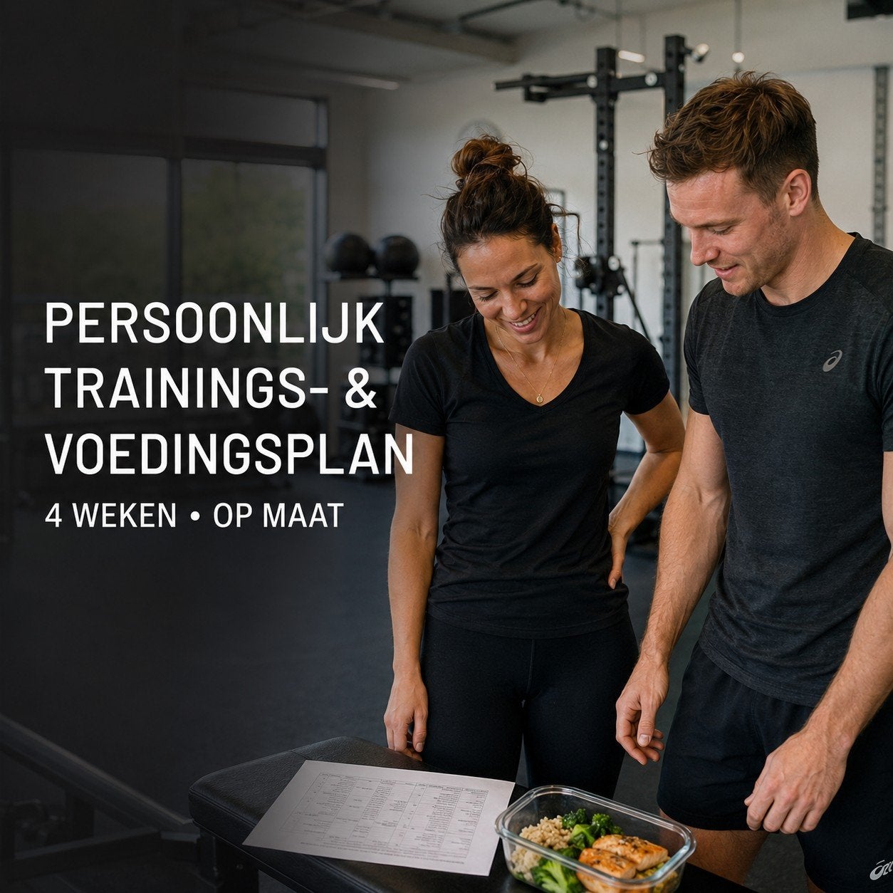 PERSOONLIJK TRAININGS- EN VOEDINGSSCHEMA – 4 WEKEN