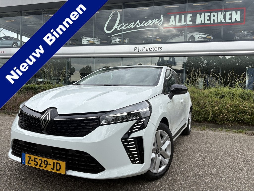 Renault Clio 1.0 TCe ECO-G 100 evolution Airco - Navigatiesy, Voorwielaandrijving, Stof, Gebruikt, Euro 6