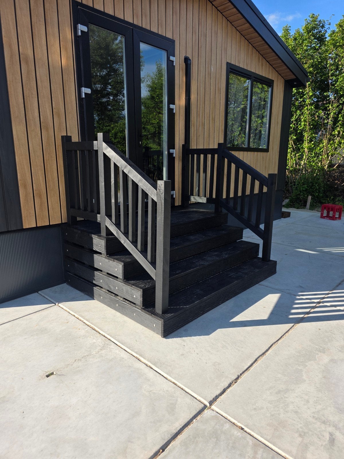 Prachtige Chalet-opstap, Tinyhouse, caravan, Recreatiewoning, Ophalen of Verzenden, Hout