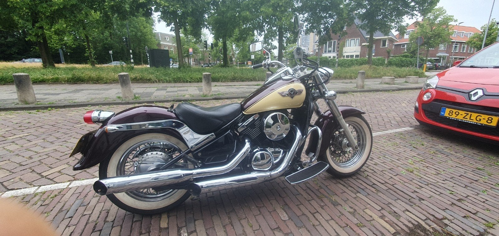 Kawasaki VN800 Classic - Veel Chroom & Extra's!