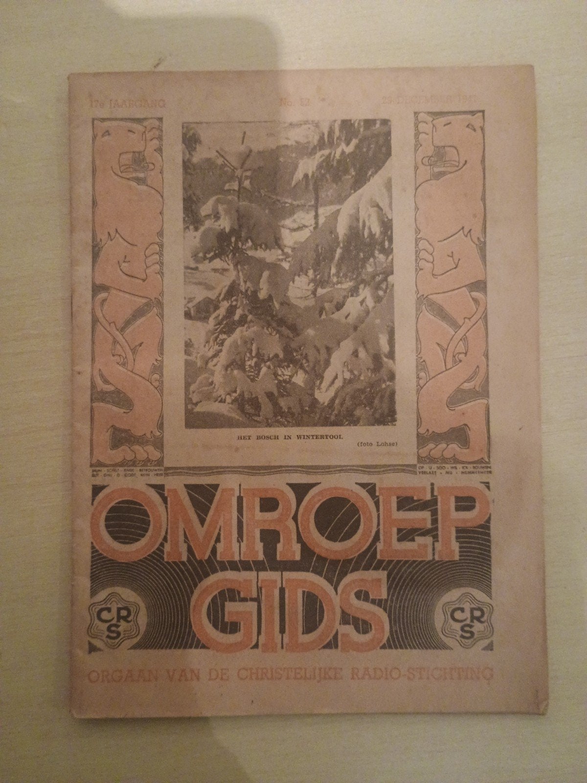 omroep gids 1941, Ophalen, Gelezen