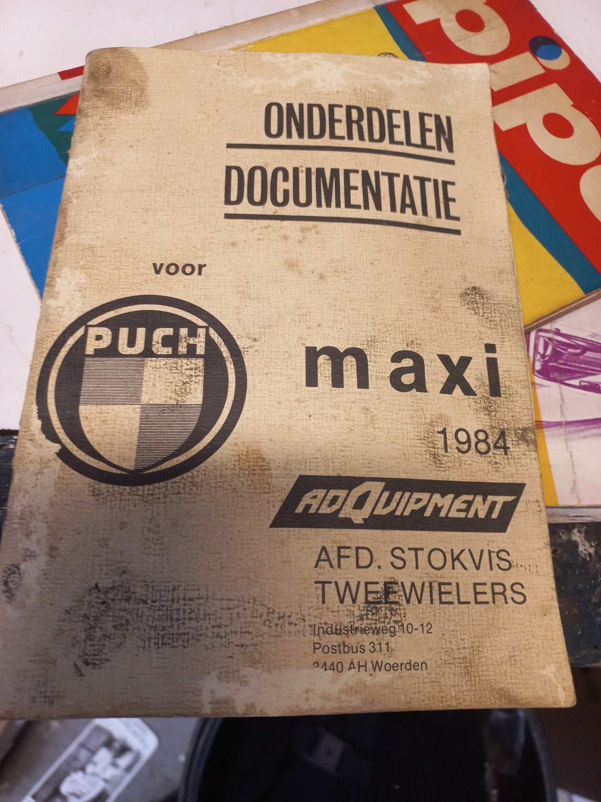 Puch Maxi Onderdelen Documentatie 1984, Ophalen of Verzenden, Gebruikt