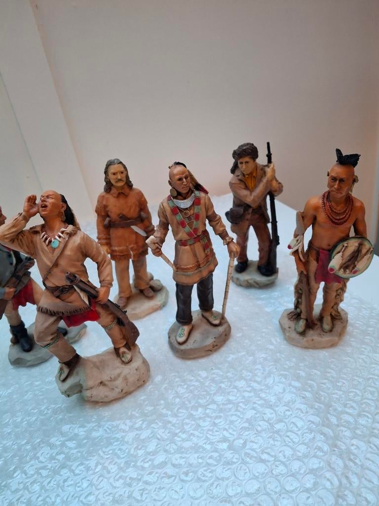 Castagna Indianen Beeldjes - Lichte Beschadigingen, Verzamelen, Beelden en Beeldjes, Ophalen of Verzenden, Gebruikt, Mens