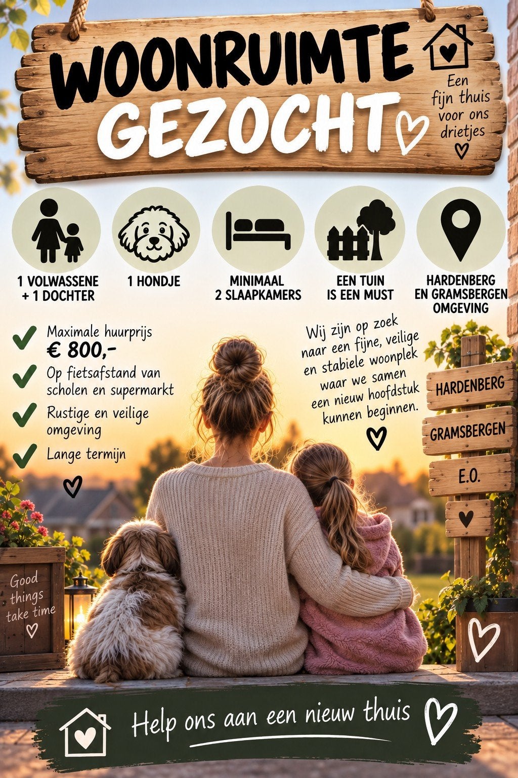 woning gezocht
