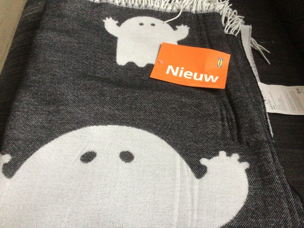 Nieuw Ikea Kustfyr plaid spookjes Halloween, Ophalen, Nieuw