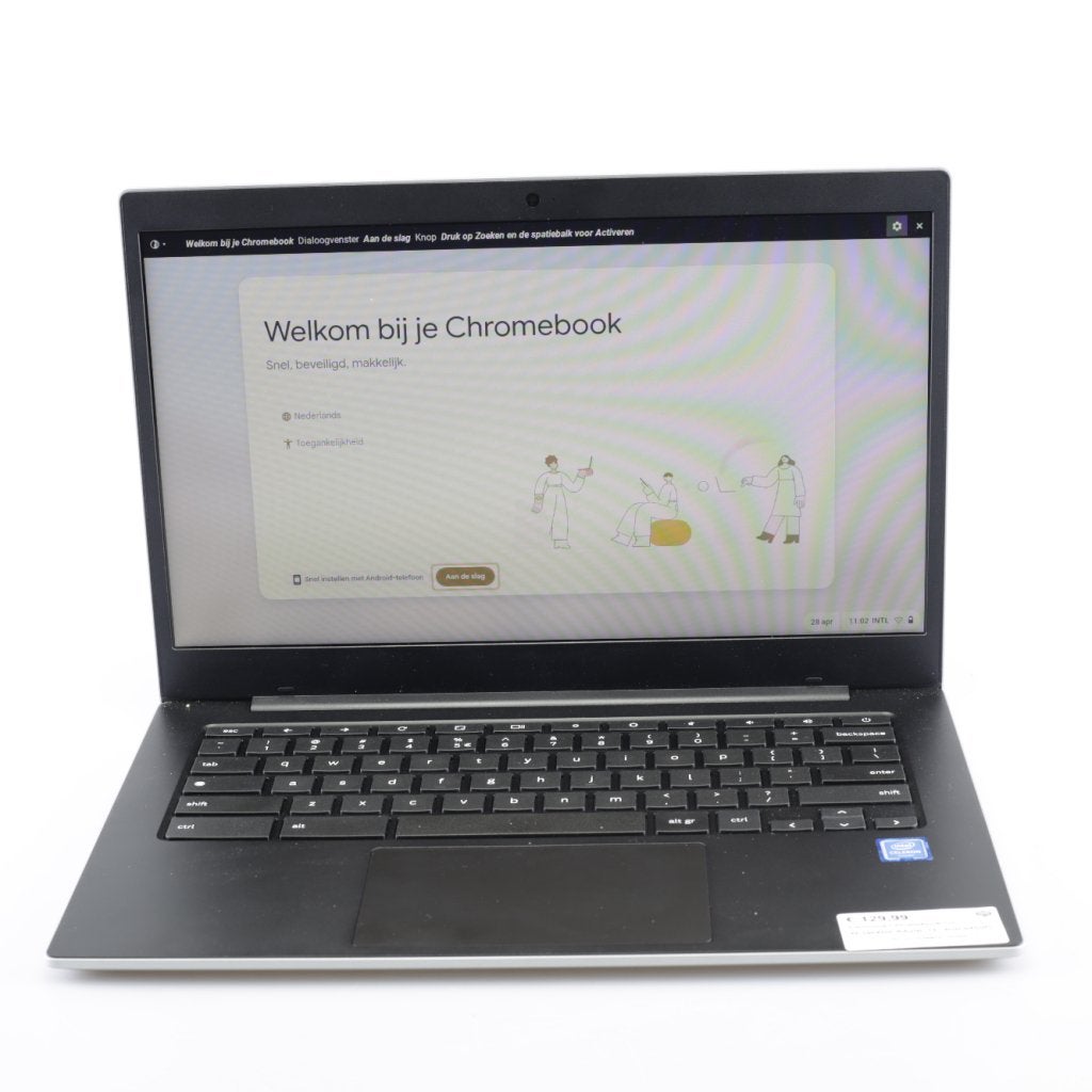 Samsung Chromebook Go XE340XDA-KA2NL 14" 4GB 64SSD, Computers en Software, Chromebooks, Zo goed als nieuw