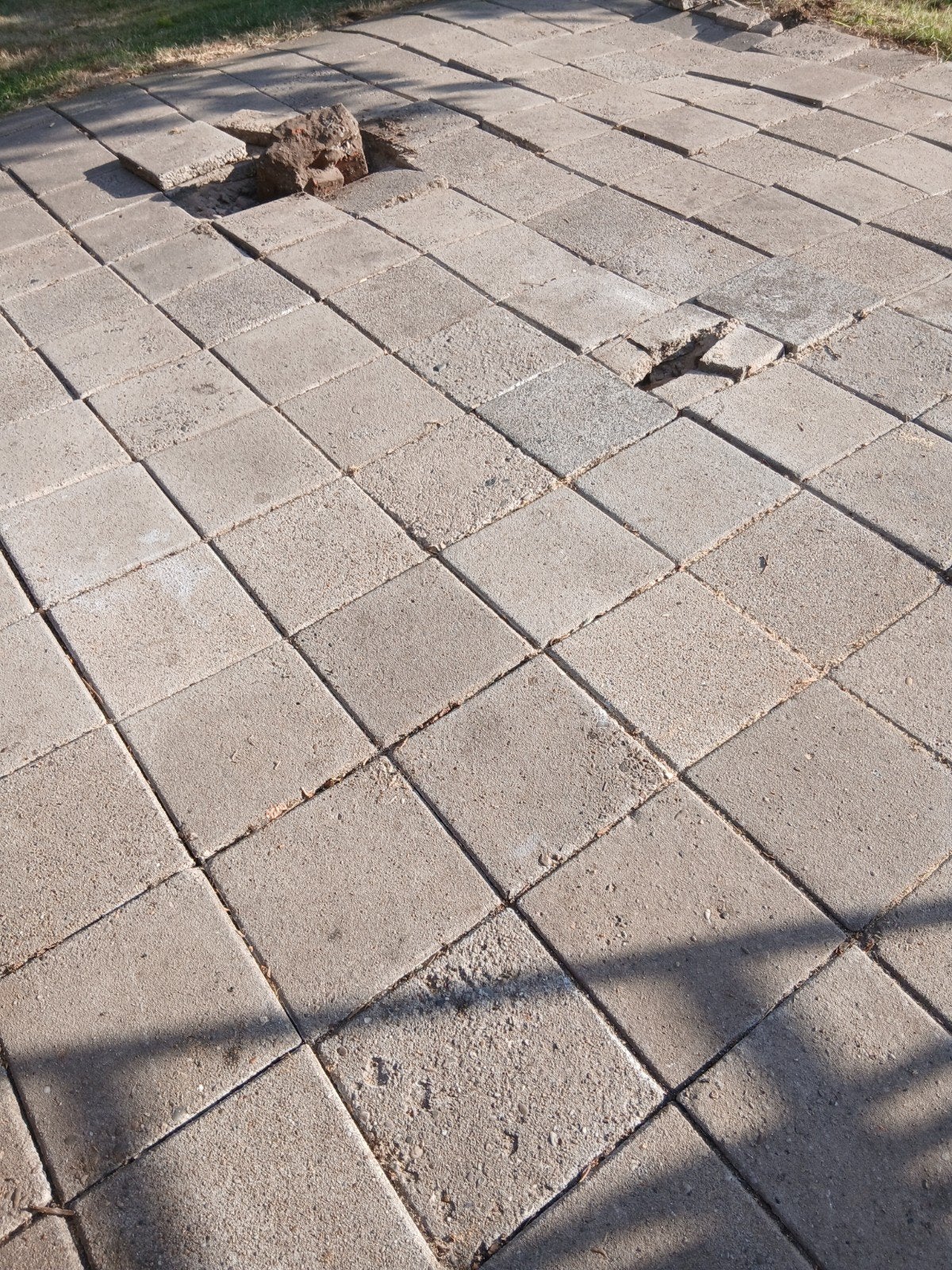 Betonnen stoeptegels 30x30 cm (75 stuks), Ophalen, Gebruikt, 5 tot 10 m², Beton