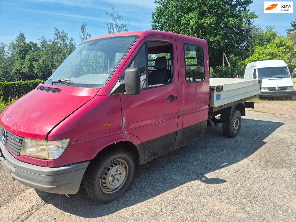Mercedes-Benz Sprinter 208D 312D PICK UP 1999 APK 2026 27000, Auto's, Gebruikt, 4 cilinders, 2000 kg, 82 pk