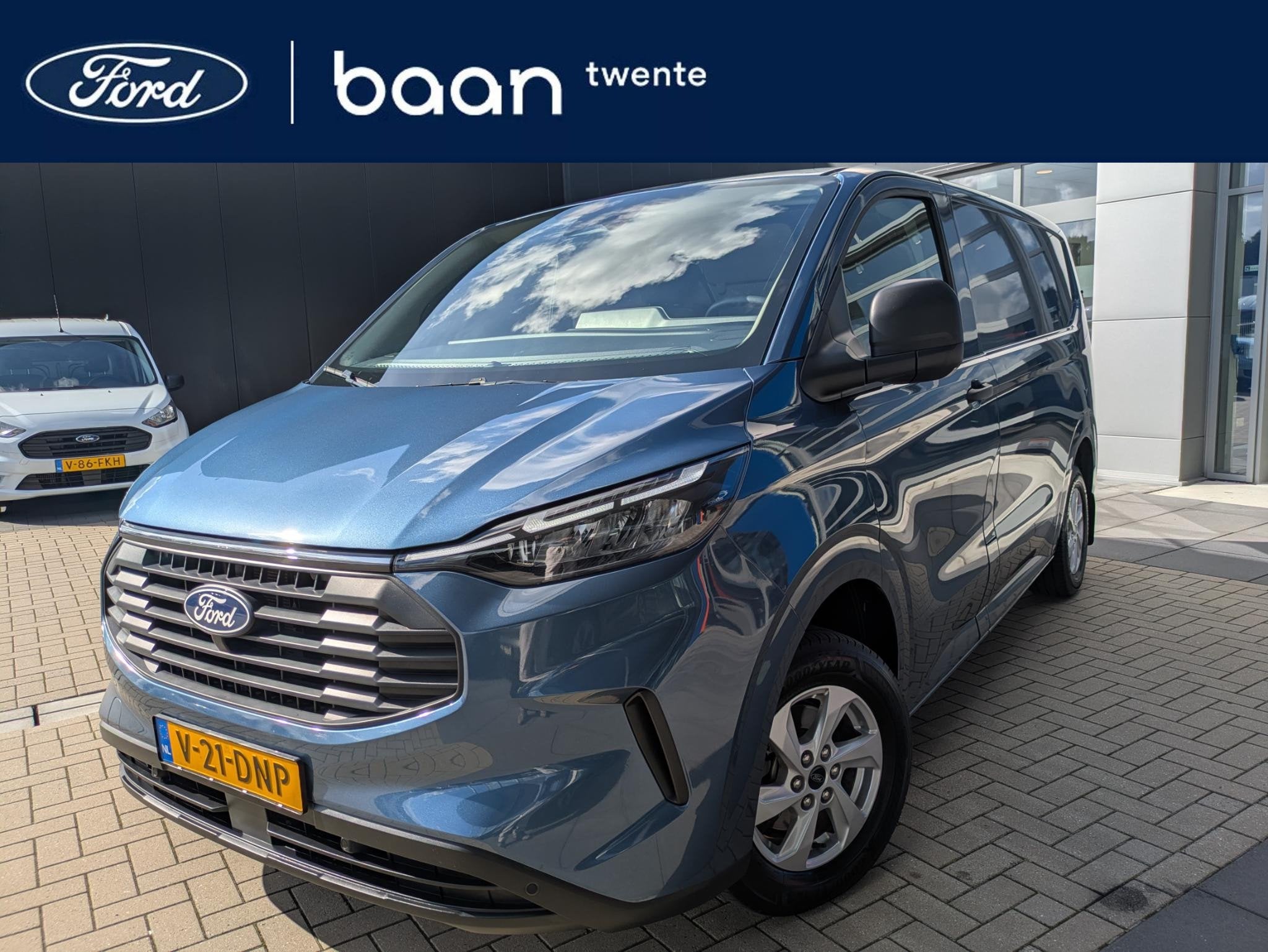 Ford Transit Custom 280 2.0 TDCI L1H1 Trend, Voorwielaandrijving, Gebruikt, 4 cilinders, Blauw