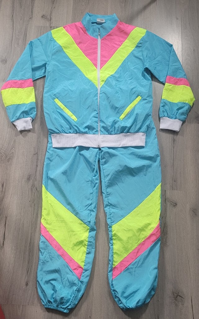 Carnavalspak fout trainingspak apres ski maat L, Kinderen en Baby's, Kinderkleding | Maat 170, Ophalen of Verzenden, Zo goed als nieuw
