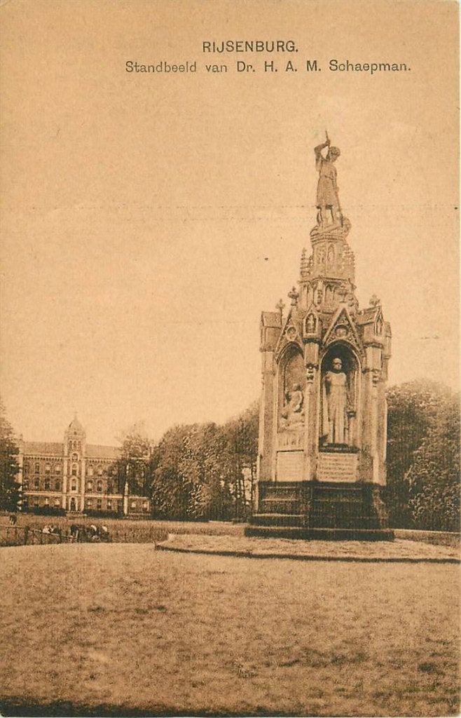 388-352-021 Driebergen-Rijsenburg Dr Schaepman monument, Verzenden, Voor 1920, Utrecht