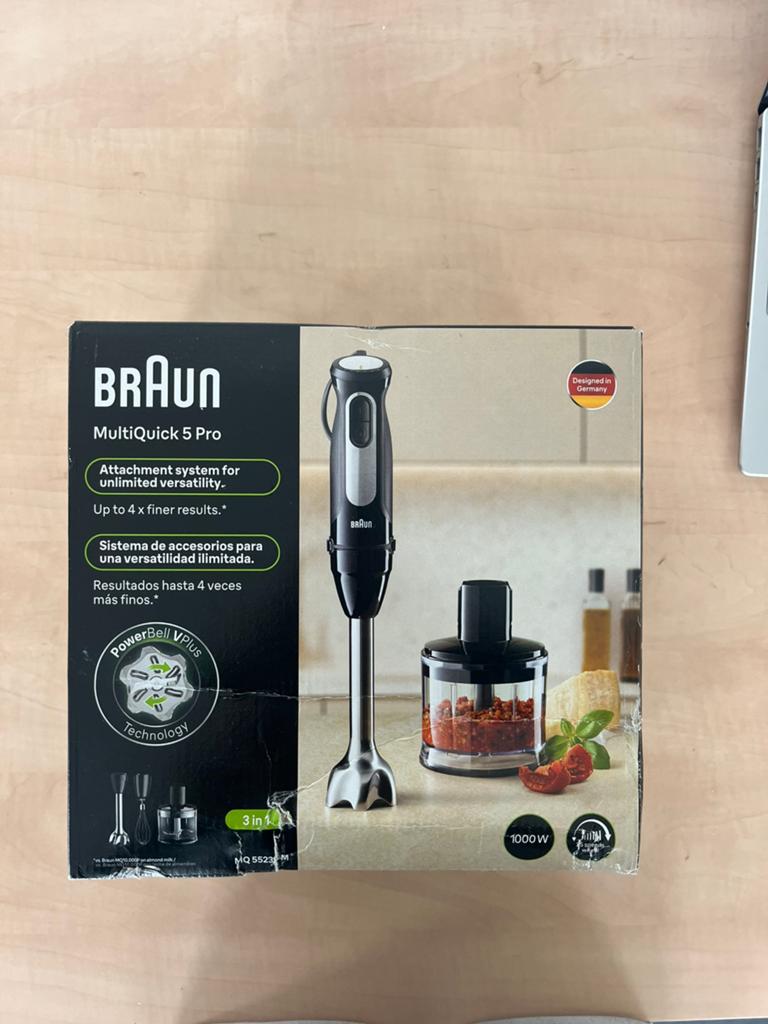 Braun MultiQuick 5, Ophalen of Verzenden, Nieuw, Blender