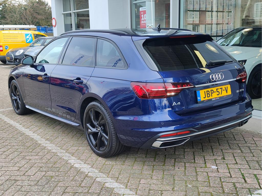 Audi A4 Avant 35 TFSI ADVANCED EDITION AUT. Panoramadak | Le, 12 maanden, Gebruikt, 4 cilinders, Blauw