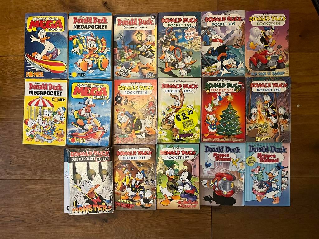Donald Duck Pockets, Boeken, Stripboeken, Meerdere stripboeken, Ophalen of Verzenden, Gelezen