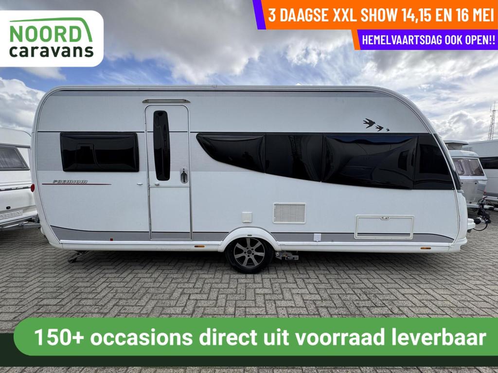 Hobby PREMIUM 495 UL ENKELE BEDDEN, RONDZIT, MOVER VOORTENT, Mover, Rondzit, Hobby, 7 tot 8 meter
