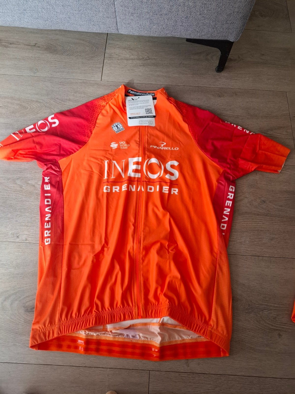 ineos grenadiers wielershirt nieuw maat xxl heren, Fietsen en Brommers, Nieuw, Ophalen of Verzenden, Bovenkleding, Heren