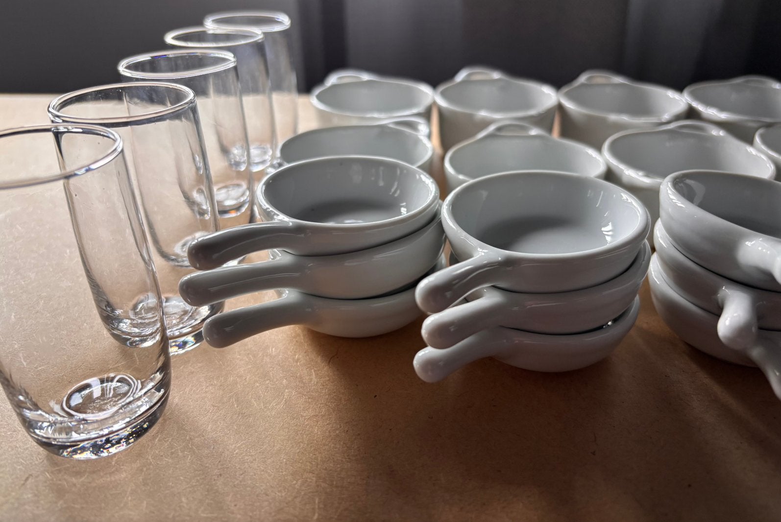 Amuse schaaltjes, Verzenden, Overige stijlen, Glas, Schaal of Schalen