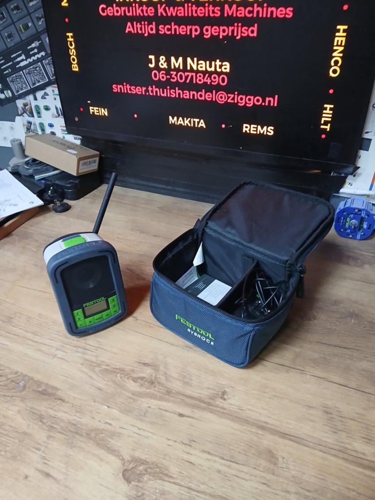 Festool Bouwradio., -, -, Ophalen of Verzenden, Zo goed als nieuw