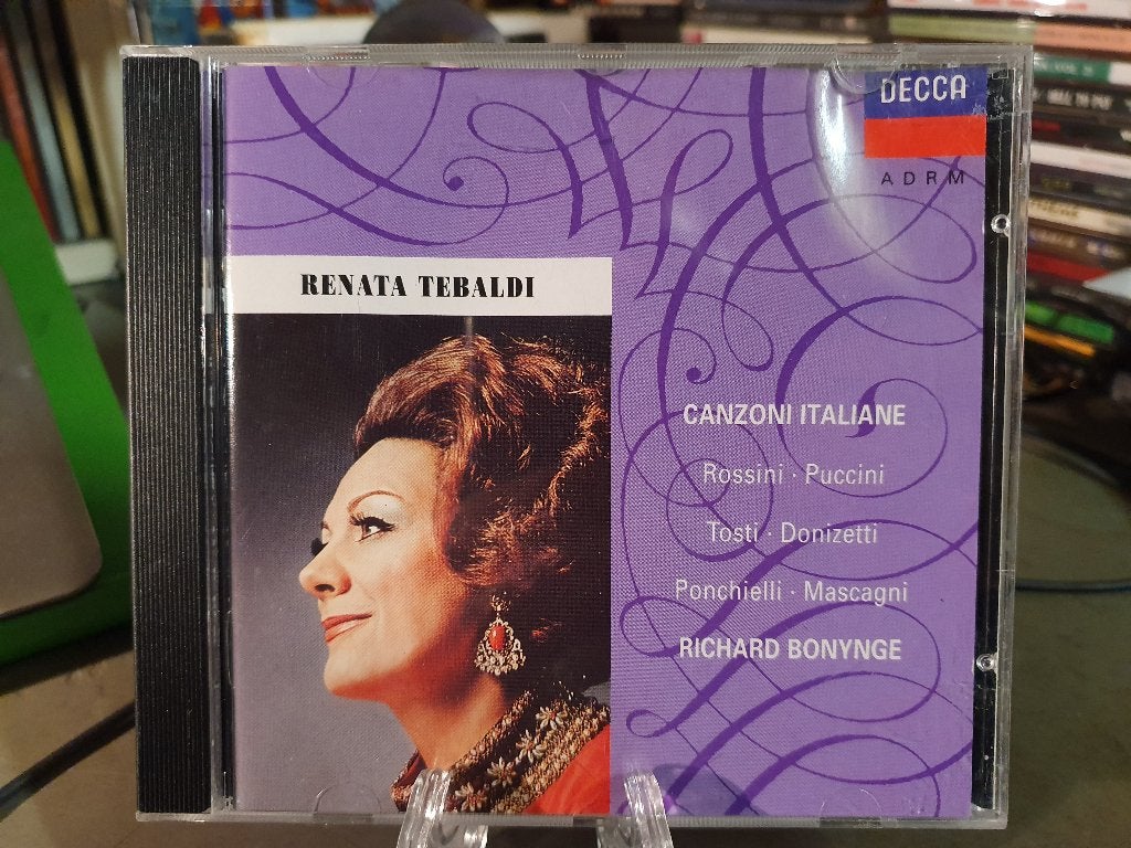 CD Renata Tebaldi canzoni italiane, Ophalen, Zo goed als nieuw