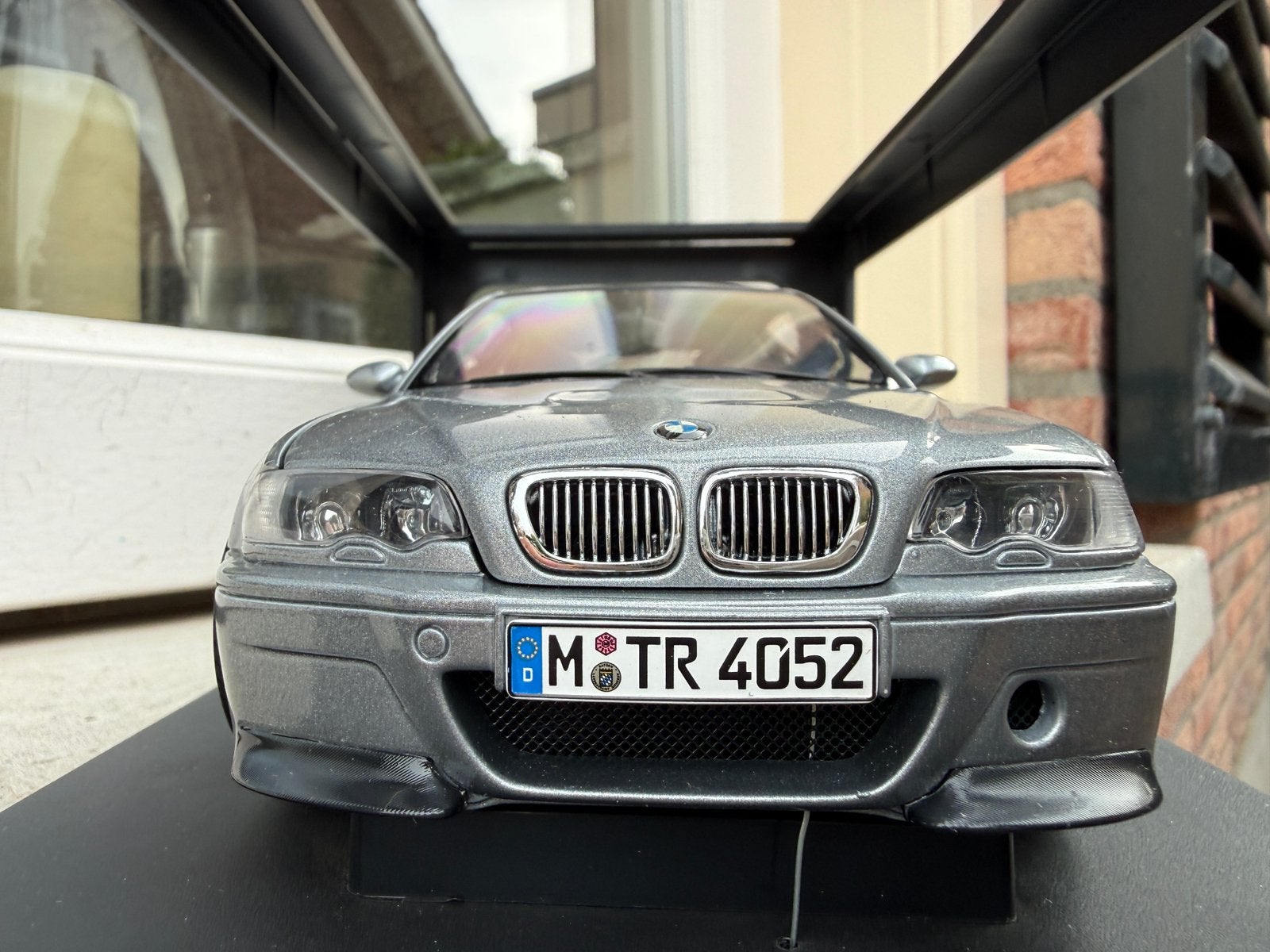1:18 BMW E46 M3 CSL Steel Grey Metallic 2001 Autoart 70661, Auto, Autoart, Nieuw, Ophalen of Verzenden