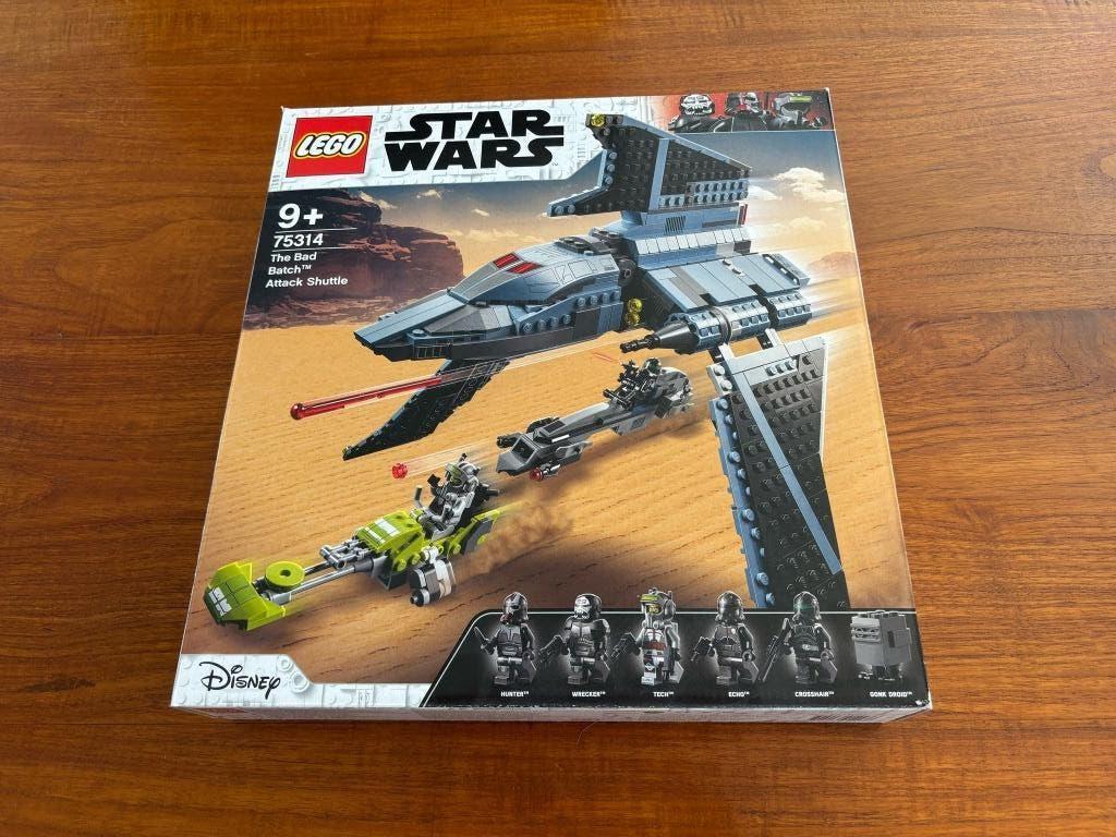 75314 The Bad Batch Attack Shuttle nieuw in doos, Star Wars, Nieuw, Ophalen of Verzenden, Complete set