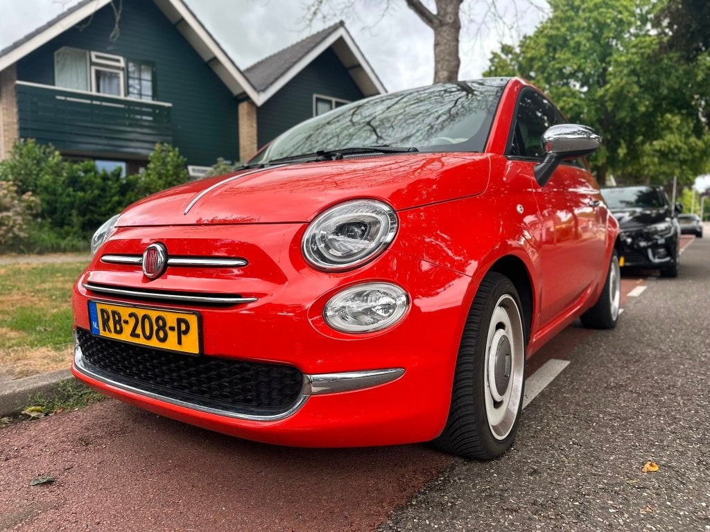 Fiat 500 Twinair Turbo 80pk 2017 - Uniek - CarPlay, Cruise, Auto's, Fiat, Voorwielaandrijving, Stof, 905 kg, Origineel Nederlands