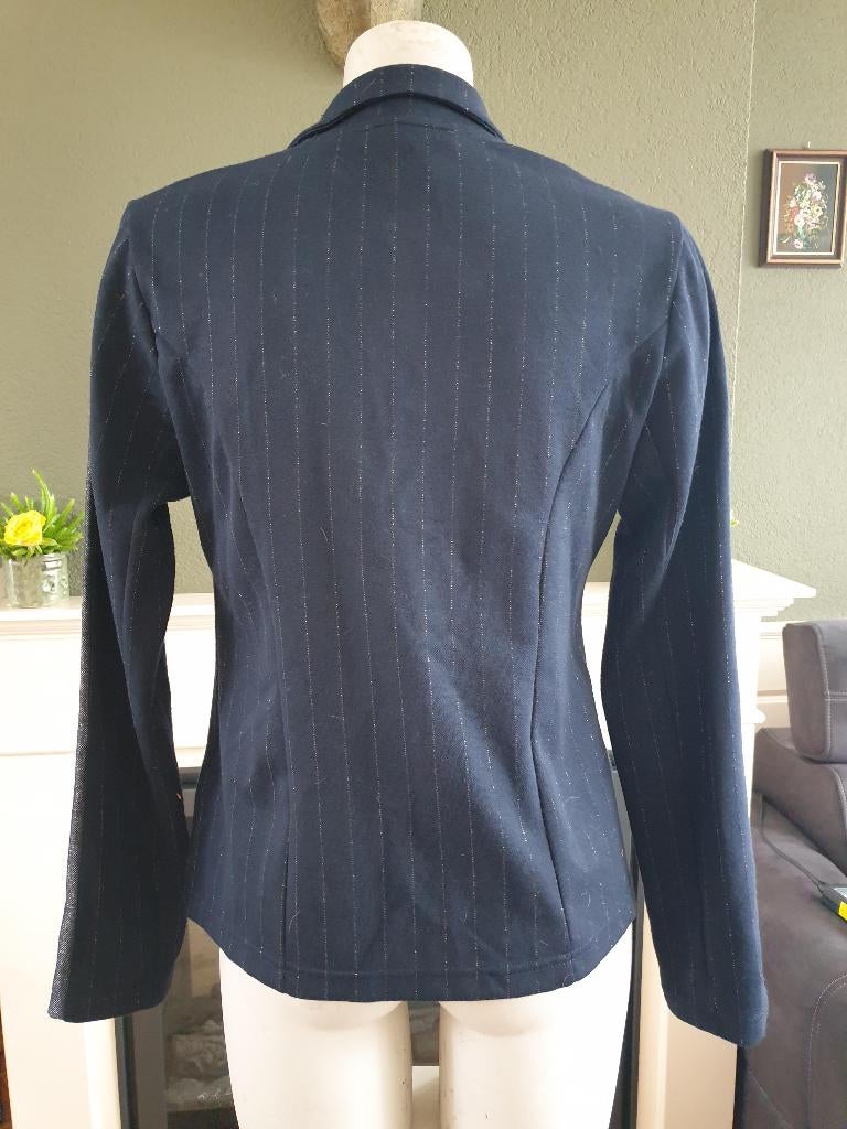 Geisha nieuw sportief blauw jasje blazer S 36, Geisha, Blauw, Nieuw, Ophalen of Verzenden