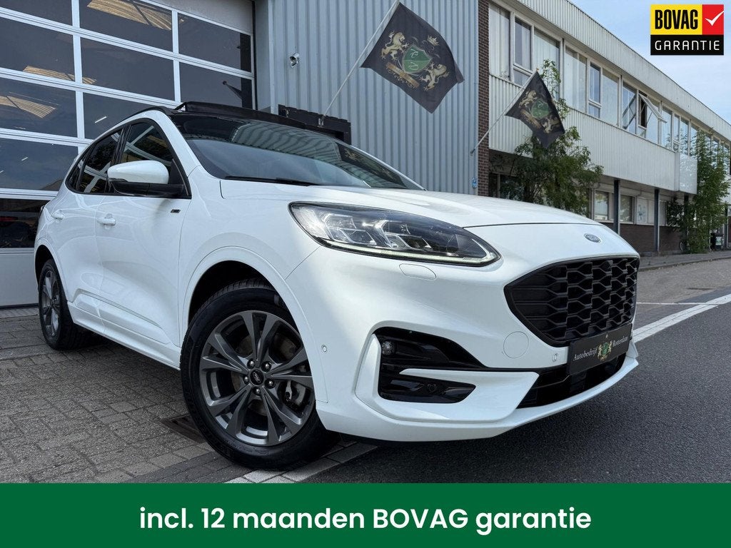 Ford KUGA 2.5 PHEV ST-Line X AUT PDC/CAM/LM18/LEER/NAVI/PANO, Auto's, Ford, 12 maanden, 14 kWh, Gebruikt, 4 cilinders