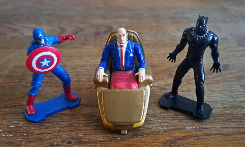 Marvel Captain America Professor X Black Panther mini figure, Ophalen of Verzenden