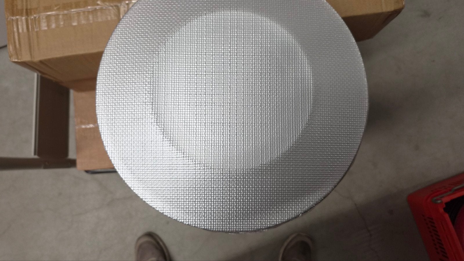 12 Grote Borden - 31 cm, Ophalen, Zo goed als nieuw, Modern, Bord(en)
