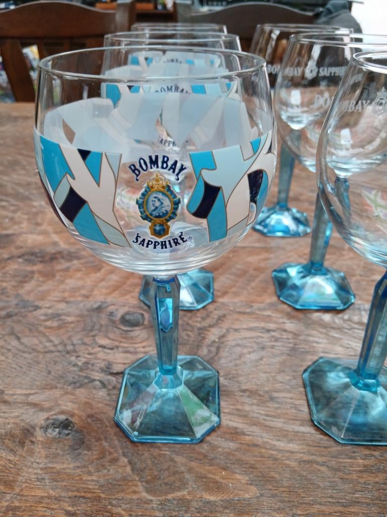 Bombay Sapphire Gin Glazen - Set van 6, Ophalen